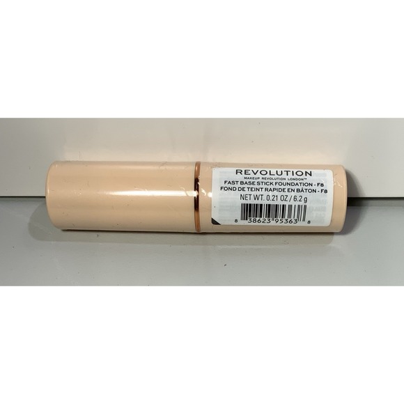 Makeup Revolution Beauty Fast‎ Base Stick Foundation, F8 - Picture 1 of 4